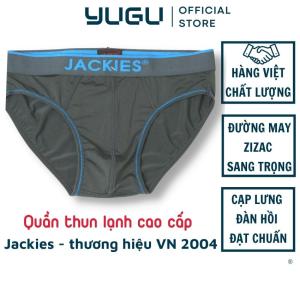 Quần lót nam chính hãng JACKIES H02 - Quần sịp nam thun lạnh cao cấp thông thoáng bền màu -  YUGU