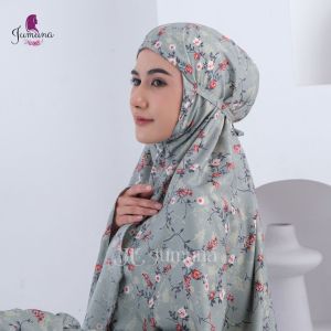 Mukena Travelling Katun Motif Laura Gita dan Elma