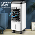 Complimentary spray hydrator Air cooler for room Tower fan Mobile evaporation fan Multi-function fan air purifier  Large Water Tank Mobile Air Cooler. 