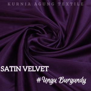 Bahan Kain Brukat Tile Bordir Motif Etnik Sumba Salur Daun warna BURGUNDY