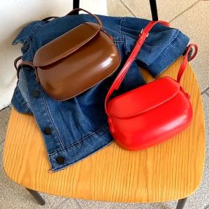 Tas selempang kulit wanita tas cewek mini slingbag sadle bag Js 8505