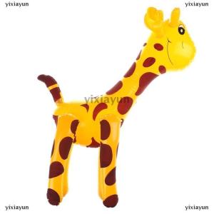 [COD] yixiayun Kids PVC Inflatable Giraffe Halloween Beach Pool Themed Party toy