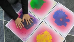Soft Sensory Tiles for Toddlers Safe Liquid Play Fun Home Preschool Educational Sensory Activity Mats
