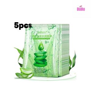 Aloe Vera Moisturizing Mask Skin Care Depth Whitening Facial Mask 5Pcs