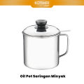 Saringan Minyak Stainless Oil Pot Asta Filter Halus Tanpa tatakan. 