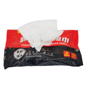 ผ้าเช็ดทำความสะอาดแบบเปียกที่สะดวก สารรีเจนเนอเรนท์พลาสติก น้ำยาเคลือบพลาสติก คอนโซลภายในรถยนต์/รถจักรยานยนต์ และชิ้นส่วนพลาสติกต่างๆ