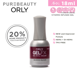 Orly Gel FX Color Bedrock Bloom .6oz/18ml