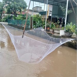 Vó Bắt CáTômCua bằng tay Dù Thái Lan Hàng Loại 1 như hình Chất Lượng Cao