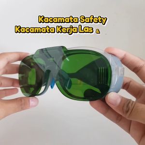 Kacamata Pelindung Kerja Kaca Las Safety Glasses-K-Safe