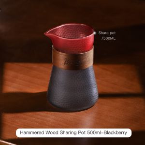 BINCOO Coffee Dripper Set Hand Brewer Filter Cup Set Coffee Sharing Pot Glass Filter Drip Coffee Utensils 500ML