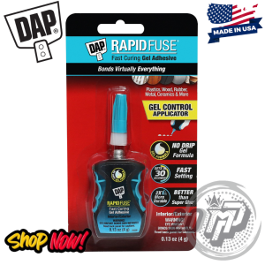 RapidFuse® Fast Curing Gel Lem Gel Control Applicator DAP USA