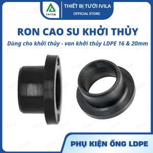 Combo 10 rong cao su khởi thủy - Thiết bị kết nối ống tưới nhỏ giọt