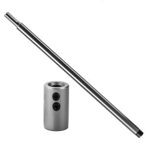 Heavy Duty Steel Drill Adapter Fastener Triangular Shank Extension Rod For Secure Drilling Power Accessories