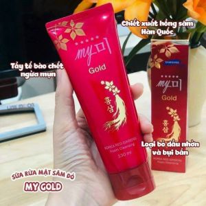 Sữa Rửa Mặt Sâm Đỏ My Gold Hàn Quốc