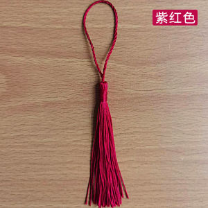 Hanging Rope Silk Tassel Fringe for DIY Key Chain Earring Hooks Pendant Finding Supplies Accessories