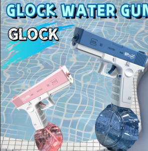 Automatic Water Absorbing Electric Water Gun – Large Capacity Outdoor Fun
