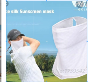Khẩu Trang Chống Nắng – PGM Sun Protector Mask – WB003 - Chất Liệu Thun Lạnh Mềm Mại Thoáng Mát Ngăn Chặn Tia UV