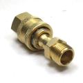 3/8” Quick Connect Coupler Set (Brass). 
