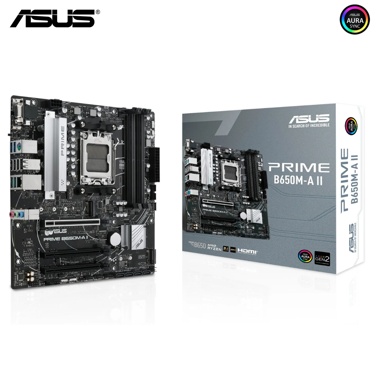 ASUS Prime B650M-A II MATX Motherboard DDR5 Socket AM5 Motherboard For Ryzen 7000 Series CPU