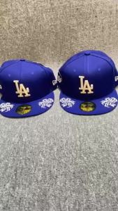 Mũ bóng chày LA Dodgers Mariachi màu xanh có thêu kiểu dáng thể thao.
