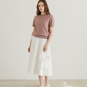 [KOREAN BRAND - VANILLA KNIT] Oasis Layered Knitted Top - Shirt Korean Style