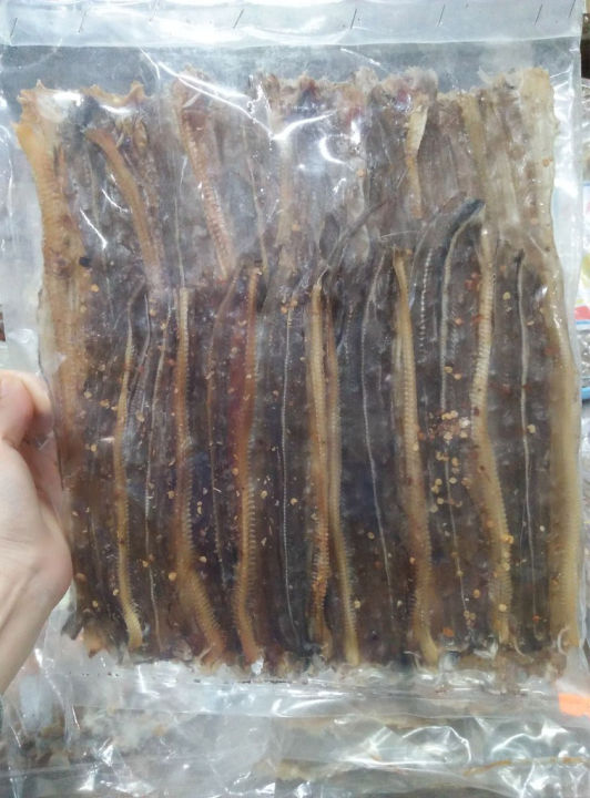 Cá lịch củ, Khô cá đét tẩm gia vị- thơm ngon, giòn giòn, món ngon khó cưỡng ăn 1 lần là nhớ- túi hút chân không 500gr