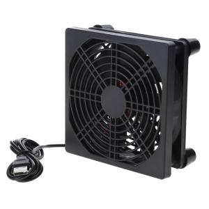 120mm 5V USB Powered Fan Cooling for Router Modem TV Box Router Cooling Case Fan for Cooling Various Electronics Device
