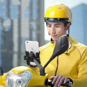 Holder Hp Motor Spion Stand Penyangga Handphone Universal Penjepit Hape Di Sepion Putar 360 Derajat