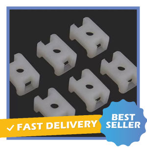 Perekat Pemegang Organizer Dudukan Pengikat Kabel Ties Tie Mount Cord Organizer 100PCS YUEQING HC-1S - 7RUA4YWH