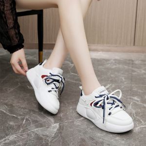 Womens New Soft Sole Comfortable and Versatile Casual Sports Shoes Popular Little White Shoes
