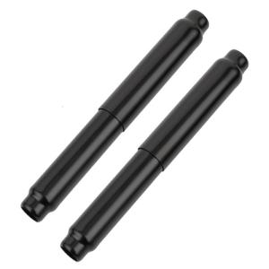 Golden Extendable Bathroom Paper Roll Rod Metal Bathroom Tissue Stand Simple Installation Designs for Household Use