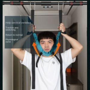 VMCTRD Decompression Cervical Neck Traction Belt Correction Vertebrae Therapy Stretching Hanging Neck Stretching Durable Cervical Spine Orthosis