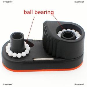 [COD] livestwef Composite Material Cam Cleat With Ball Bearings Carbo Cam Kit Rope Fairlead Accessories