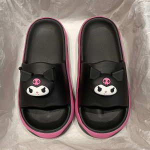 Free Shipping WomenS Cartoon Cute Little Bee Slippers Non-Slip Odor-Resistant New Summer Outdoor Thick-Soled Sandals