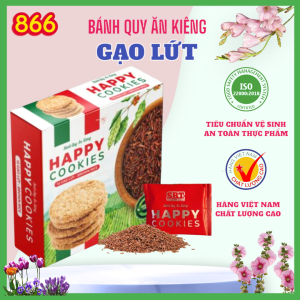 combo 2 hộp Bánh quy vị gạo lứt Happy Cookies thương hiệu SBT(250gr/1 hộp)