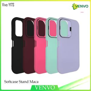 VENVO - VV56 Case Stand Maca Vivo V27 5G V27 Pro Y17S Y71 Y91 Y93 Y95 Y91C Y1S Y100 5G Y200E 5G