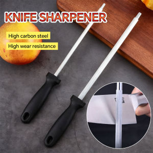 Digeo Carbon Steel Knife Sharpener Rod Chef Kitchen Knife Grinder Sharpening Blade Rod Kitchen Tool