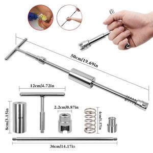 22pcs Suction Tab+T-bar Car Dent Puller Repair Tool Dent Lifter Removal Repair Tool