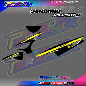 STRIPING MIO SPORTY 115 / STIKER LIST MOTOR YAMAHA MIO SPORTY 115