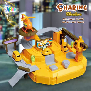 [AFive] Truck Adventure Sharing Montessori Sensorik Edukasi Mainan Kreativitas Anak Laki Laki