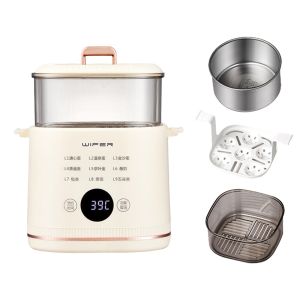ADREE 2-Layer Electric Egg Boiler 9-in-1 Multifunctional Breakfast Machine Portable 24-Hour Timing Egg Steamer