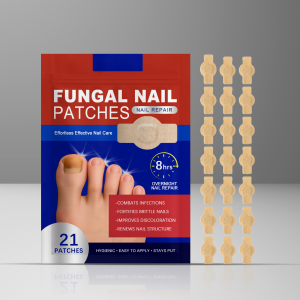 21Pcs Nail Repair Patches – Toenail Fungus Patch Alternative Sticky Toenail Care Stickers Nail Ingrown Correction Paronychia Treatment Disposable Toe Patch for Damaged & Problematic Nails