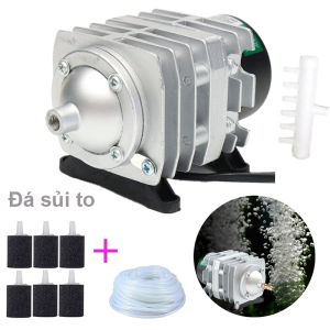 Máy Sủi Oxy Hailea ACO-208 318 328 Chính Hãng Sủi Khí Vỏ Nhôm Tản Nhiệt Êm Công Suất Lớn Cho Hồ Cá