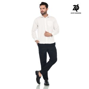 Celana Bahan Formal Slimfit Pria Empuk dan Elastis Melar - Celana Kerja Kantor Pria - Hitam