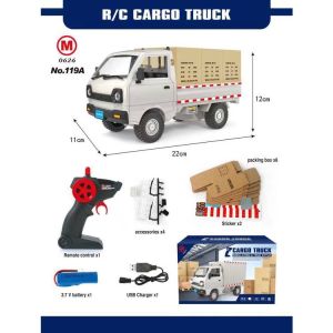 RC Truck 1:16 Van D12 Model 4 Channel Crawler car for boys remove control climbing car educational toy for kids
