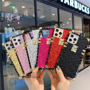 For OPPO A7 / OPPO A5s / OPPO A12 Casing Luxury Bling Sequins Soft TPU Cover Chic Square For OPPO A7 / A5s / A12 Phone Case