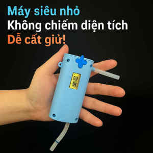 máy bơm nước - sục oxy-chiếu sáng 3 trong 1  nhỏ gọn siêu mạnh tiết kiệm thời gian.