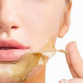 80g Gold Foil Peel-Off Mask Anti-Wrinkle Face Mask Spreadable Facial Mask for Skin Care and Deeply Cleans. 