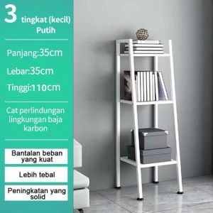 Rak Buku Rak susun besi Serbaguna Pajangan Portable rak display Rak Penyimpanan Rak Besi