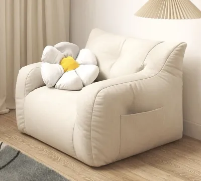 Double Bean Bag with filling Lazy Sofa Tatami Chair Bean bag Cover big Cute bedroom female small family leisure balcony sofabobohouse PSQG